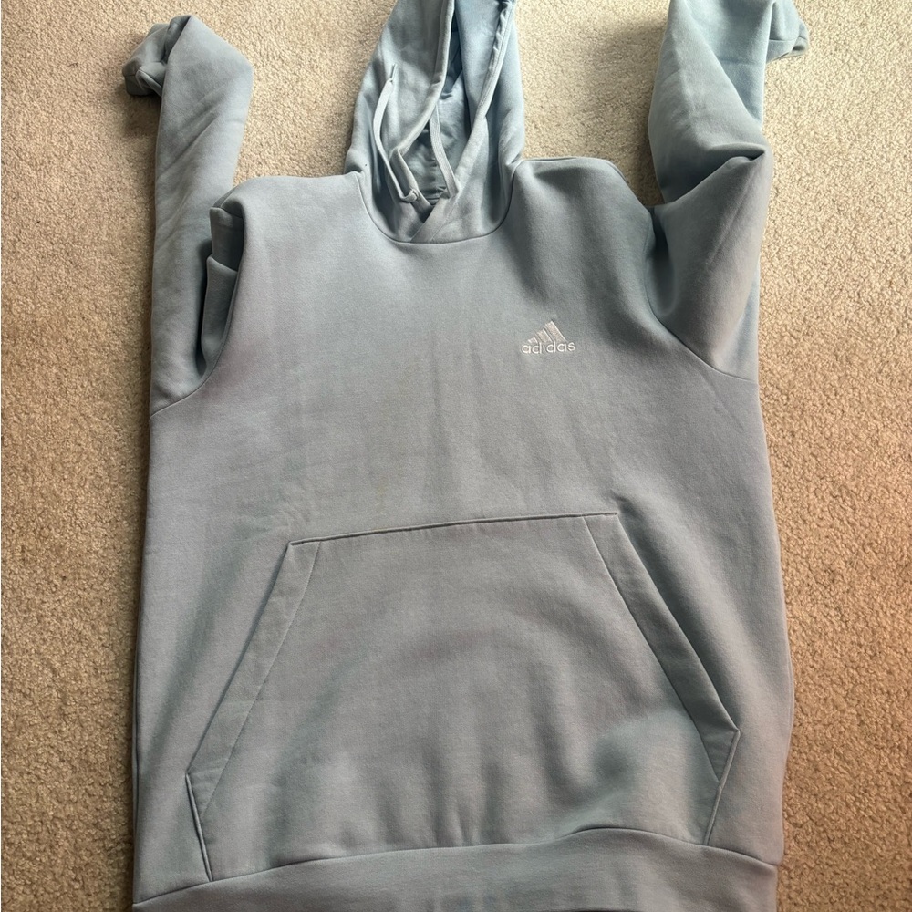 Adidas Light blue Hoodie